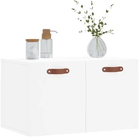 vidaXL Ντουλάπι Τοίχου Λευκό 60 x 36,5 x 35 εκ. από Επεξεργασμένο Ξύλο