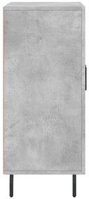 vidaXL Ντουλάπι Γκρι Σκυροδέματος 90x34x80 εκ. Επεξεργασμένο Ξύλο