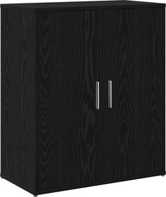 vidaXL Πλαϊνό γραφείο 2 pcs Μαύρη Οξυά 60 x 31 x 70 εκ