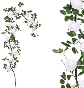 MarHome ΓΙΡΛΑΝΤΑ ΑΝΟΙΧΤΟ ΡΟΖ ΠΑΙΩΝΙΑ X12 ΑΝΘΗ - Υ240cm 100/ΚΙΒ  00-40009-1