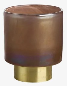 Tealight Holder POLS POTTEN σετ 4 τεμ σε διαφορετικά χρώμματα με μπρούντζινη λεπτομέρεια 140-225-051-051