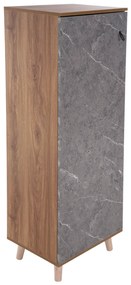 ΠΑΠΟΥΤΣΟΘΗΚΗ-ΝΤΟΥΛΑΠΙ ALVARO HM8954.12 ΜΕΛΑΜΙΝΗ SONAMA-STONE TEXTURE 50Χ38Χ135Yεκ.