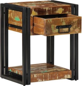 vidaXL Κομοδίνο 2 τμχ. Πολύχρωμο 40 x 35 x 50 εκ.