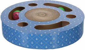 Αποξέστη για Γάτες Trixie Μπλε Χαρτόνι Πλαστική ύλη Ø 33 cm