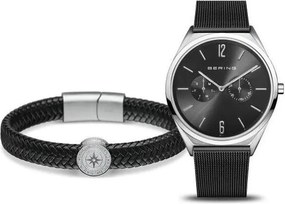 Ανδρικά Ρολόγια Bering 17140-102-GWP Ασημί (Ø 40 mm)