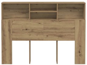 vidaXL Ντουλάπι κεφαλάρι Δρυς τεχνίτης 140x19x103,5 cm