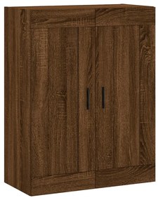 VidaXL Ντουλάπι Τοίχου Καφέ Δρυς 69,5 x 34 x 90 εκ. από Επεξεργ. Ξύλο