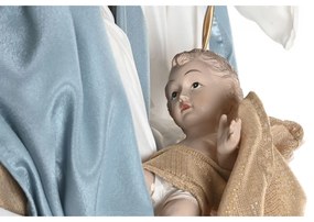 Χριστουγεννιάτικο Βηθλεέμ Home ESPRIT Μπλε Λευκό 48 x 28 x 90 cm