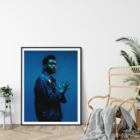 Πόστερ &amp; Κάδρο The Weeknd PRT025 40x50cm  Εκτύπωση Πόστερ (χωρίς κάδρο)