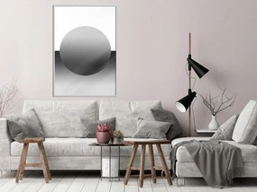 Αφίσα - Levitating Sphere - 40x60 - Μαύρο - Με πασπαρτού