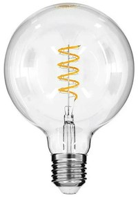 Λαμπτήρας Edison Retro Led Soft Filament Dimmable Spiral 99137 E27 G125 6W 510lm 2700K Dimmable Clea 6W