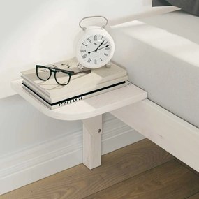vidaXL Κρεβατοκάμαρα με Πλαϊνά Τραπέζια Λευκό 200 x 220 cm