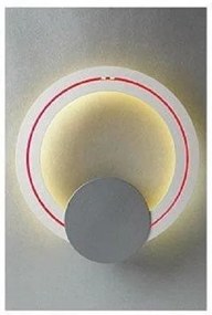 Απλίκα Φωτιστικό Τοίχου 3088 Sun Light-3088-R-Κόκκινο 3088-R