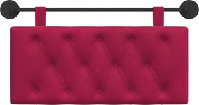 vidaXL Κρεμαστό Κεφαλάρι Κόκκινο Βελούδο