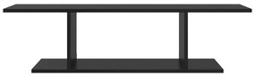 vidaXL Ντουλάπι TV με ράφι Μαύρο 103 x 30 x 26.5 εκ Επεξεργασμένο ξύλο