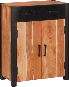 vidaXL Πλαϊνό γραφείο 3 τμχ. Καφέ 165 x 30 x 75 εκ.