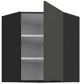 Κρεμαστό ντουλάπι γωνιακό Arianna 60x60 GN 72 1F-Γκρι