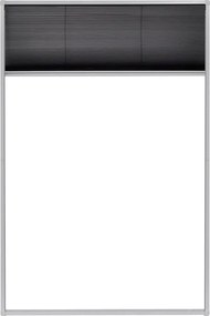vidaXL Σήτα Παραθύρου Πλισέ 80 x 120 εκ. από Αλουμίνιο