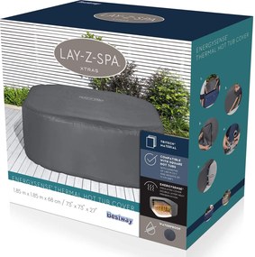 Bestway Κάλυμμα PVC και POM Γκρι