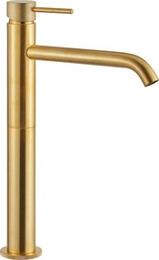 Armando Vicario Industrial Brushed Gold 500041 – Μπαταρία επιτραπέζιου νιπτήρα