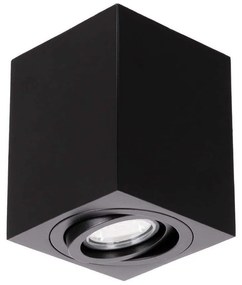 Φωτιστικό Οροφής - Σποτ Akira 60621 GU10 8x8x10cm Black GloboStar