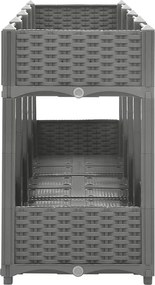 vidaXL Ζαρντινιέρα 160 x 40 x 71 εκ. από Πολυπροπυλένιο