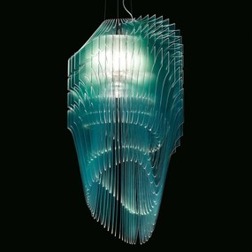 Φωτιστικό Οροφής Led Avia Edition Turqouise Slamp Αλουμίνιο,Πολυπροπυλένιο
