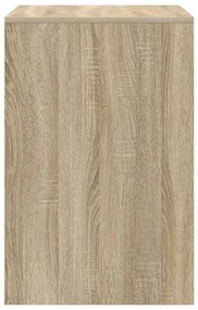 vidaXL Γραφείο Sonoma Δρυς 60 x 50 x 76 εκ. Επεξεργασμένο ξύλο