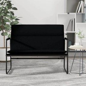 vidaXL Πάγκος Μαύρος 100 x 64 x 80 εκ. Υφασμάτινος