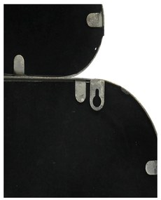 Καθρέπτης ArteLibre Καφέ Μέταλλο 37.5x3x58.5cm