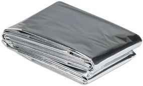 Θερμική κουβέρτα εκτάκτου ανάγκης AG404, 130 x 210cm, ασημί