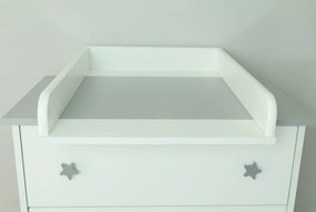 Συρταριέρα  με Αλλαξιέρα  Bellisimo  White + Blue  83x48x87cm  BC20090B BabyCute