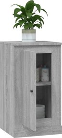vidaXL Ντουλάπι Sonoma Γκρι 37,5 x 35,5 x 67,5 εκ. Επεξεργασμένο Ξύλο