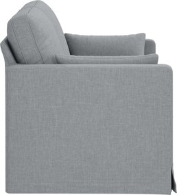 vidaXL Καναπές Ανοιχτό γκρι