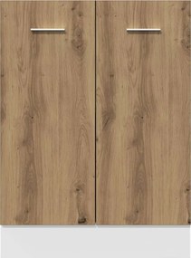 vidaXL Ντουλάπι "Lyon" από Τεχνητό Δρυ 60x46x81,5 εκ. από Τεχνητό Ξύλο