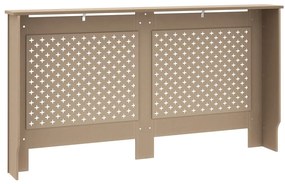 vidaXL Κάλυμμα Καλοριφέρ 152 x 19 x 81,5 εκ. από MDF