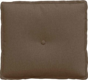 vidaXL Μαξιλάρι Πλάτης Καφέ 50 x 19 x 45 εκ ύφασμα
