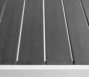 vidaXL Σετ επίπλων 5 pcs Μαύρο και Λευκό