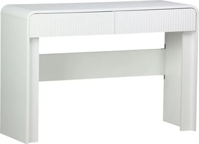 Κονσόλα Zeplen pakoworld λευκό mdf 110x38x75εκ