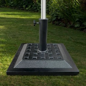 Βάση ομπρέλας Aktive Μαύρο 44 x 44 cm 12 kg