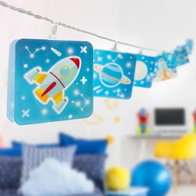 Διακοσμητική Γιρλάντα Ρεύματος Με 12 LED Φωτάκια Ango Rocket 63355