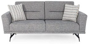Καναπές - Κρεβάτι Τριθέσιος Slate 291NDS1336 185x92x84cm Grey