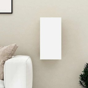 vidaXL Έπιπλο Τηλεόρασης Λευκό &amp; Sonoma Δρυς 30,5x30x60εκ. Επεξ. Ξύλο