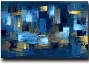Πίνακας Καμβάς 122RMF1165 70x45cm Multi Wallity Οριζόντιοι Wood, Canvas
