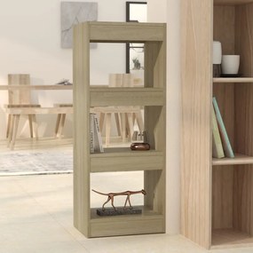 vidaXL Βιβλιοθήκη/Διαχωρ. Χώρου Sonoma Δρυς 40x30x103 εκ. Επεξ. Ξύλο