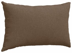 vidaXL Μαξιλάρι Καναπέ 2 pcs Καφέ 50 x 30 cm ύφασμα