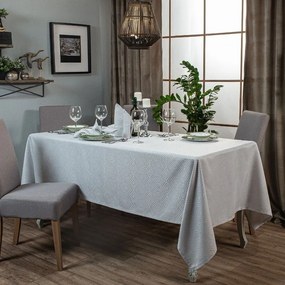 Τραπεζομάντηλο Beziers Grey Teoran 140X180 Cotton-Polyester