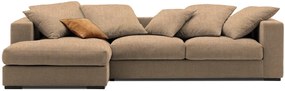 Γωνιακός καναπές Pilo-Προσαρμόσιμη-245φ 165β εκ.-Sand (Star4603)