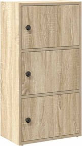 vidaXL Βιβλιοθήκη Sonoma Δρυς 40x24x77 εκ. από Επεξεργασμένο Ξύλο