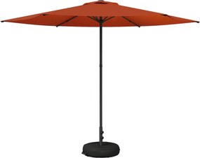 vidaXL Ομπρέλα Κήπου 300 x 300 cm Πολυεστέρας Ορθογώνιος Τερακότα